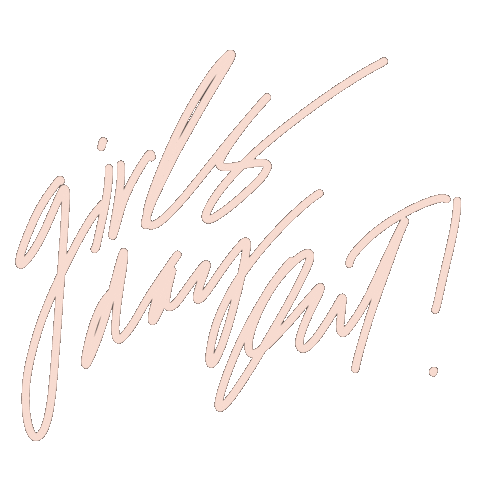 Girls Calligraphy Sticker
