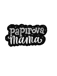 papirovamamaspk papirovamama jeduvpapiru czechscrapbook Sticker