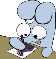 Sad Art Sticker by Matt