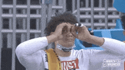 Looking College Basketball GIF by NCAA March Madness