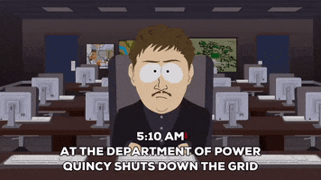 computer center department of power GIF by South Park 