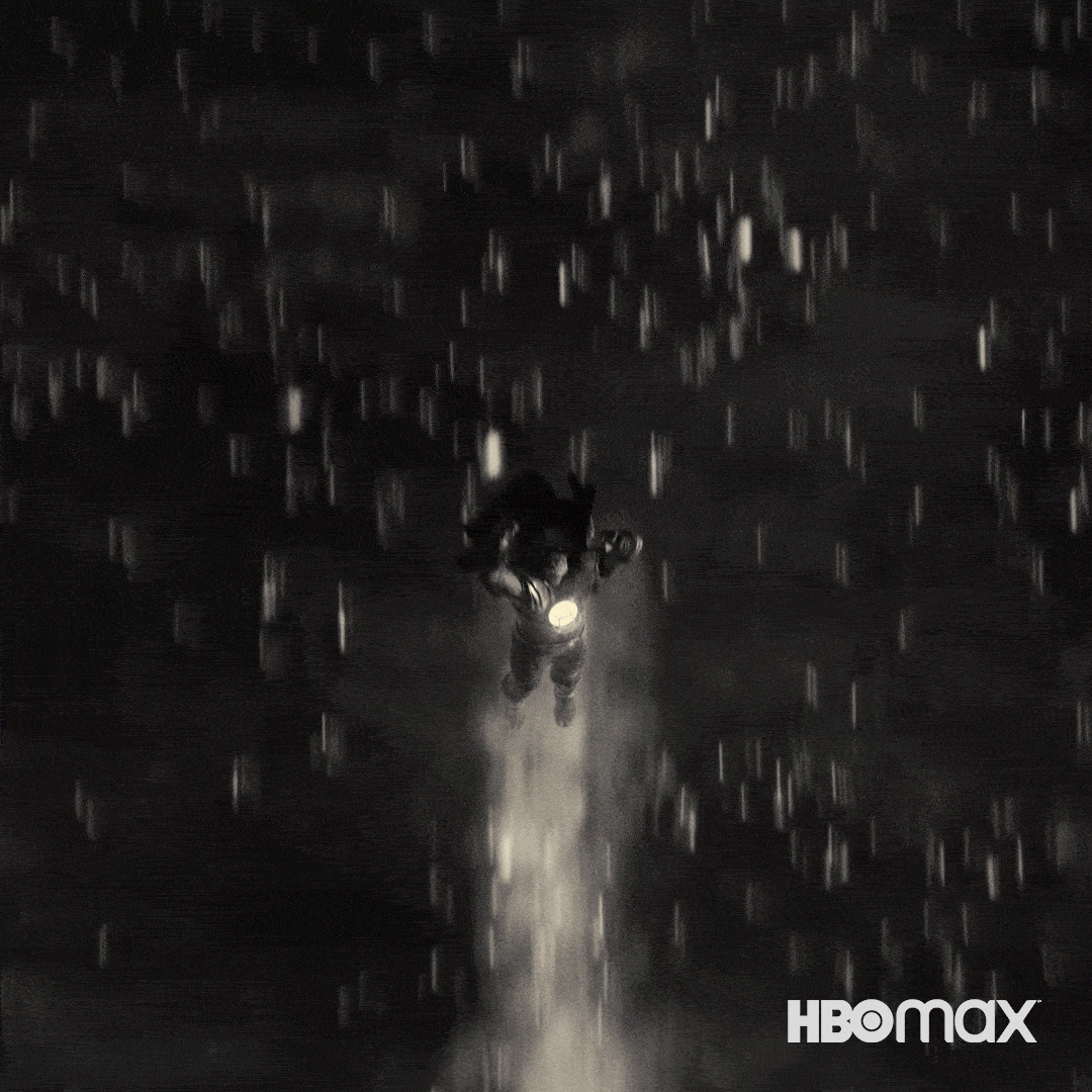 Flying Black And White GIF by HBO Max