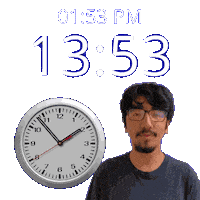1 Pm Sticker