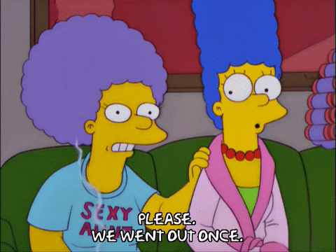 marge simpson smoking GIF