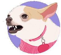 Angry Dogs Sticker