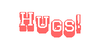 Hugs Love Sticker