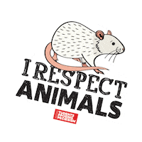 Happy Animal Liberation Sticker by PETA