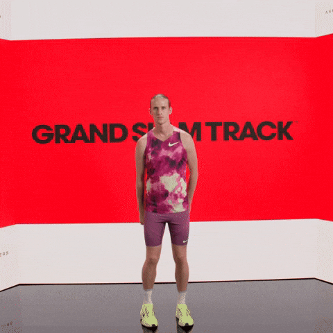 Track And Field Runner GIF by Grand Slam Track