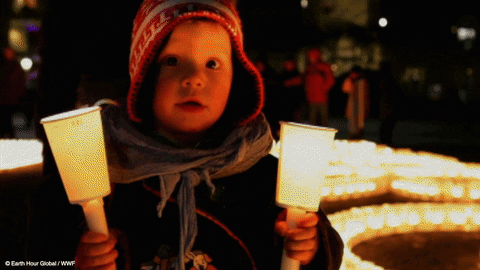 baby lights GIF by Earth Hour