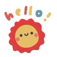 Happy Sun Sticker
