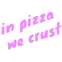 pink pizza Sticker by La Estelina