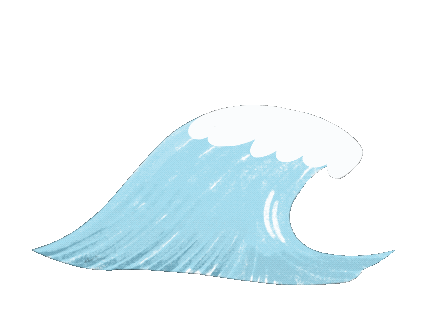 juanitalono8o giphyupload wave ocean mar Sticker