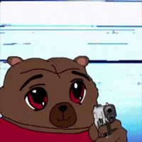 Stick Up Red Eyes GIF by Bobo Memes