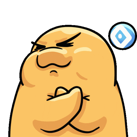 Sassy No Way Sticker by Apeironnft