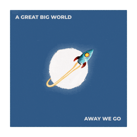 Album Cover Space GIF by A Great Big World