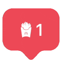 friday love Sticker by McDonald's Canada