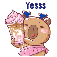 Happy Dance Sticker by Bear Boss Buddies