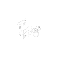 Its Friday Heart Sticker