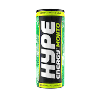Lime Mint Sticker by Hype Energy Drinks