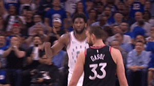 Winning Nba Playoffs GIF by NBA