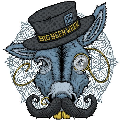 Donkey Bbw Sticker by Lupulin Brewing