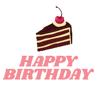 Happy Birthday Sticker by The Brow Project