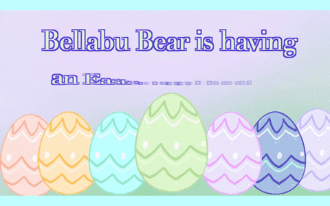 Easter Egg GIF by Bellabu Bear