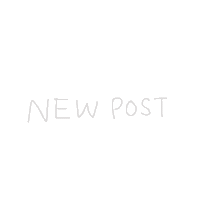 New Post Text Sticker