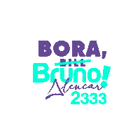 brunoalencarmg bill bruno minasgerais bora bill Sticker