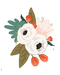 eugeniafleur flower floral roses ornament Sticker