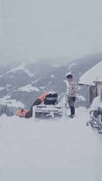 Snow Winter GIF by Sonnalm Wagrain