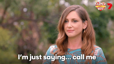 Call Me Liz GIF by Farmer Wants A Wife