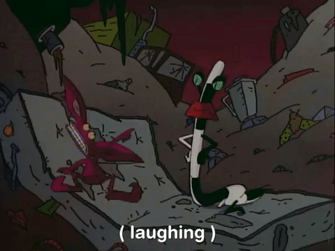 aaahh real monsters nicksplat GIF