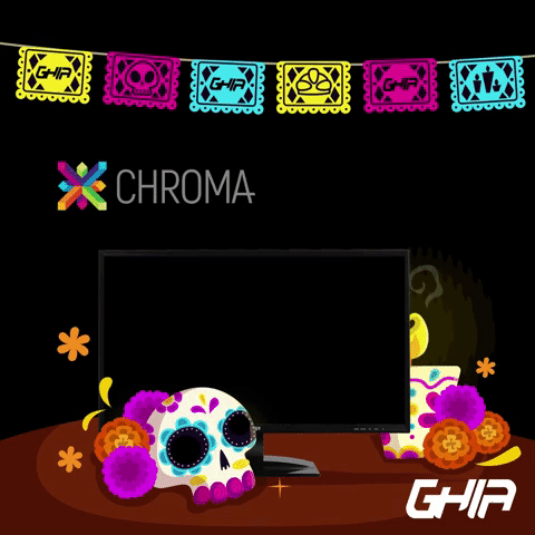 chroma monitor GIF