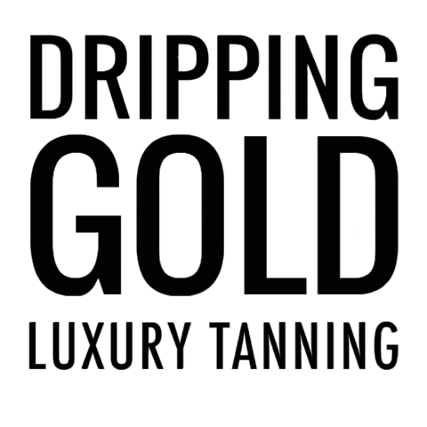 dripping gold luxery tanning Sticker by SOSUbySJ