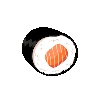 Restaurant Sushi Sticker by TanguyJestin