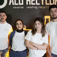 AcoRecycling fun spring trash bottle GIF