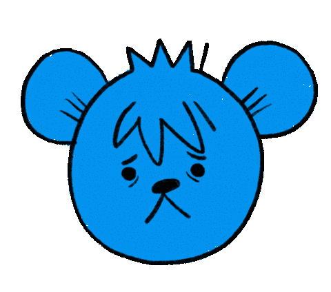 bearpatrol giphyupload sad bear worry Sticker