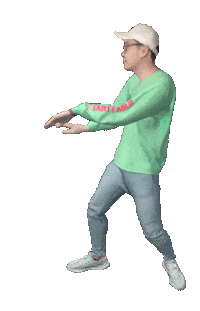 3D Portrait Sticker by Originals