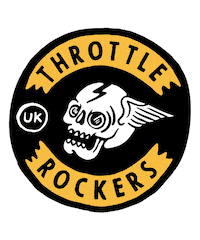throttlerockers motorcycle tr bikers throttle Sticker