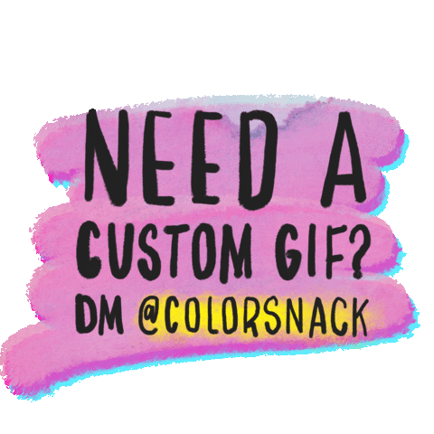 colorsnackstudio giphyupload forcolorsnack Sticker