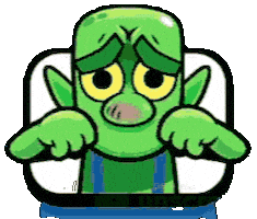 ttribam mimimi clash royale goblin goblin boohoo clash royale goblin boohoo Sticker