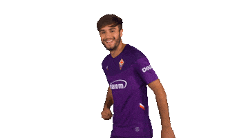 Happy Serie A Sticker by ACF Fiorentina