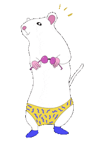 emmagubitzdesigns summer beach sunglasses mouse Sticker