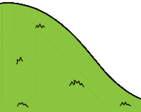 Mountain Sticker by Natalie Michelle Watson