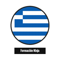Greece Flag Sticker by Formación Ninja