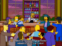 happy bart simpson GIF