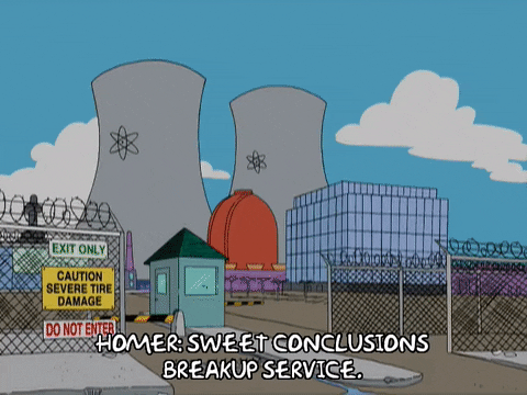 Do Not Enter Season 20 GIF by The Simpsons
