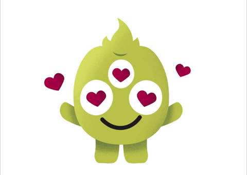 monster verde GIF