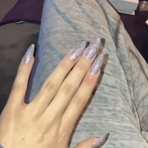 Glitter Nails GIF by Trés She